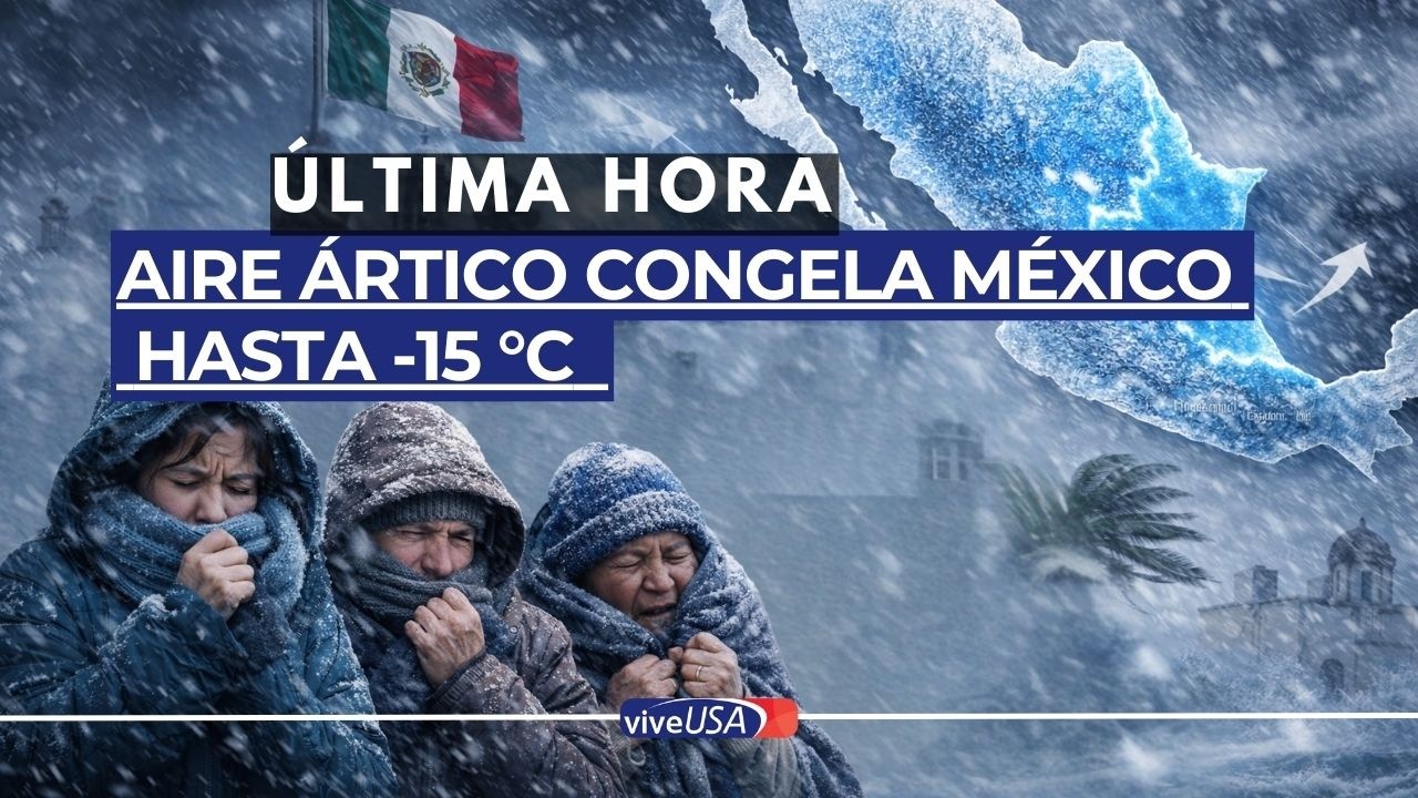Masa de aire ártico congelará México: Advierten por evento de Norte intenso y temperaturas de -15 °C