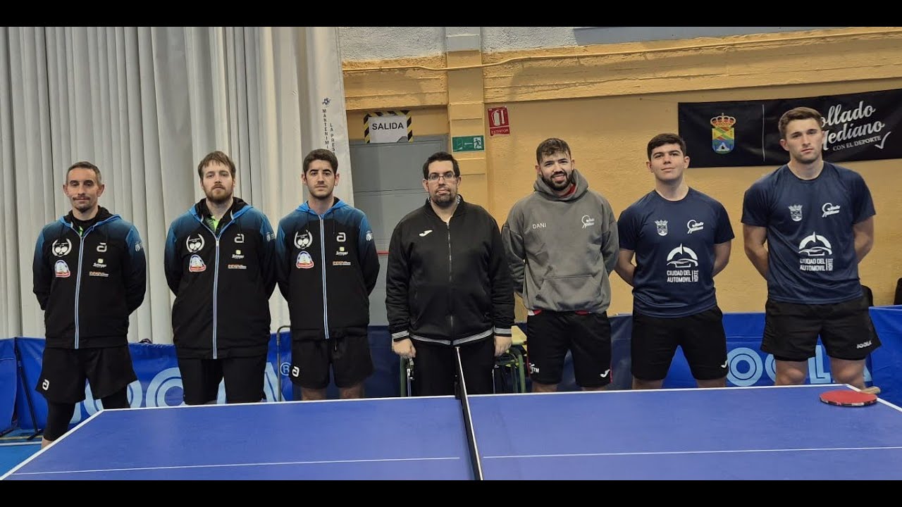 PDM - Temporada 25-26 - Jornada 15 - AD Collado Mediano VS Fuenlabrada Ammerländer TTM (3-4)