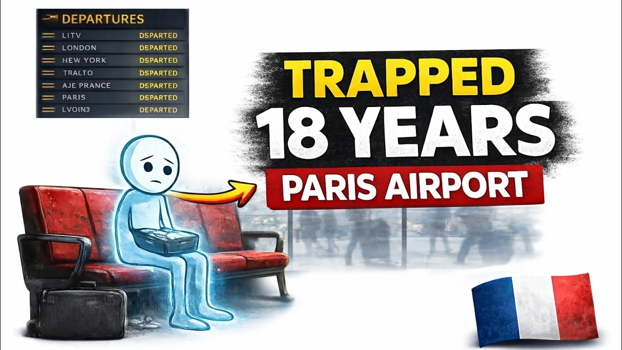 He Was Trapped in an Airport for 18 Years… No Country Accepted Him.