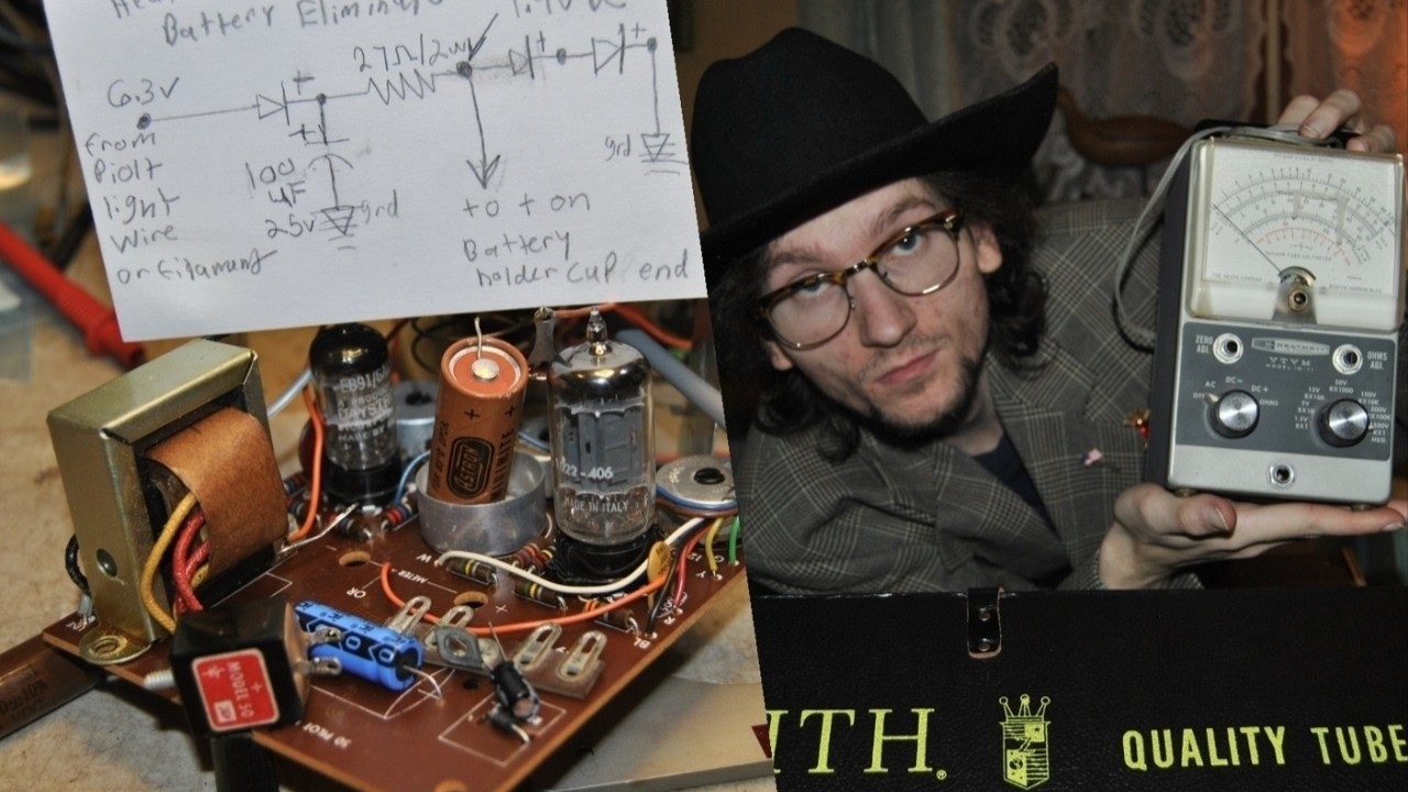 1963 Heathkit IM-11 VTVM (Daystrom Edition!  Recap & recalibrate)