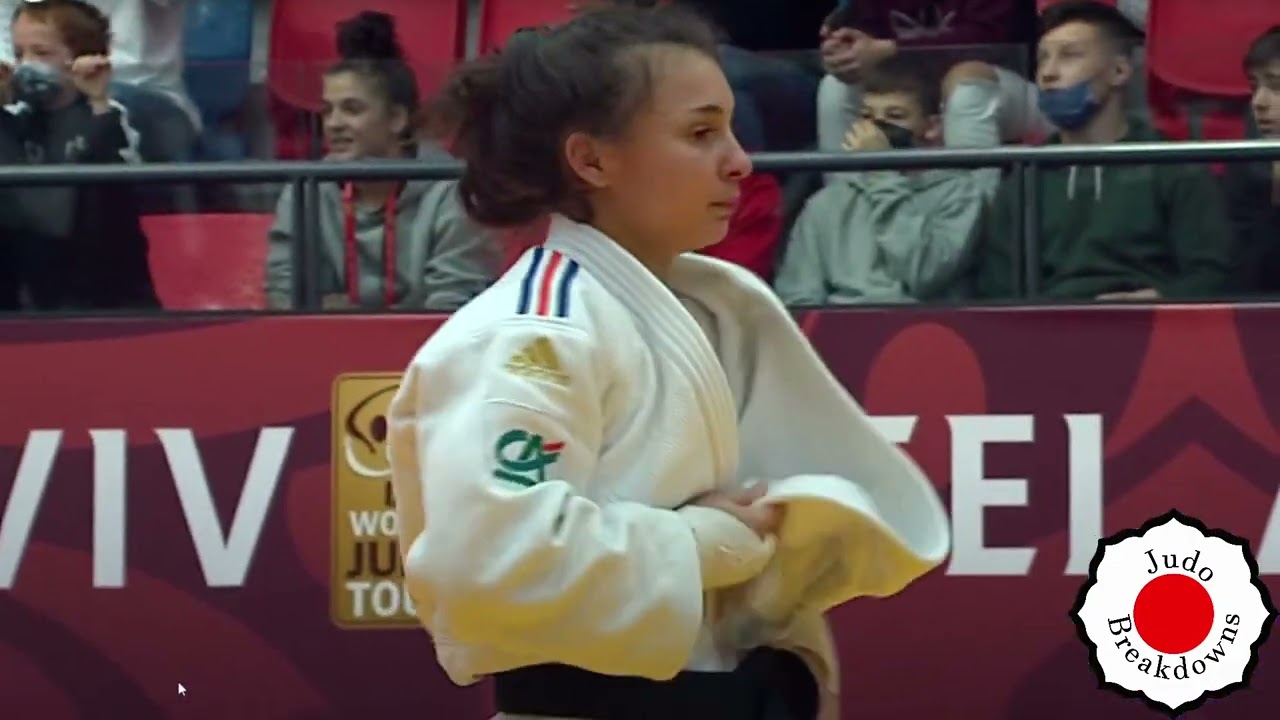 Judo Womens - Faiza Mokdar vs Eteri Liparteliani - U57 Grand Slam Tel Aviv 2022