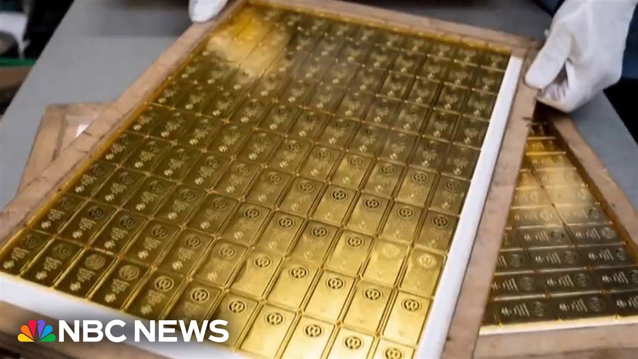 Former CIA officer accused of stashing 300 gold bars in his house