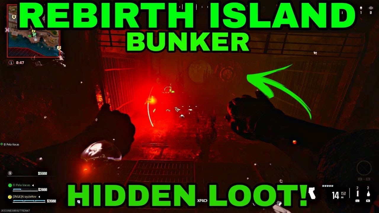 Rebirth Island 2024 Hidden Loot! | Under Water Bunker | Modern Warfare III Warzone 3