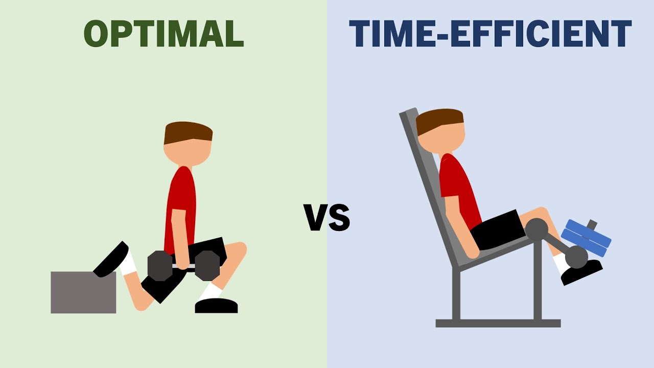 Optimal vs Time-Efficient Training