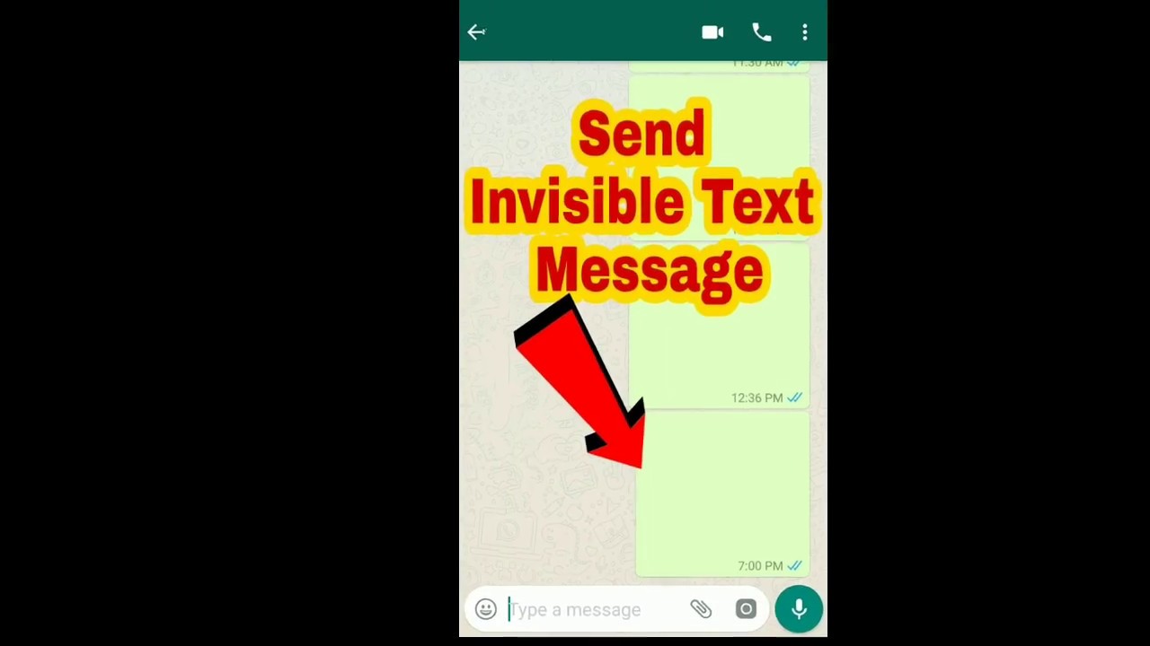 How to Send Blank Message On WhatsApp |💯% Working Trick | Empty Message on WhatsApp
