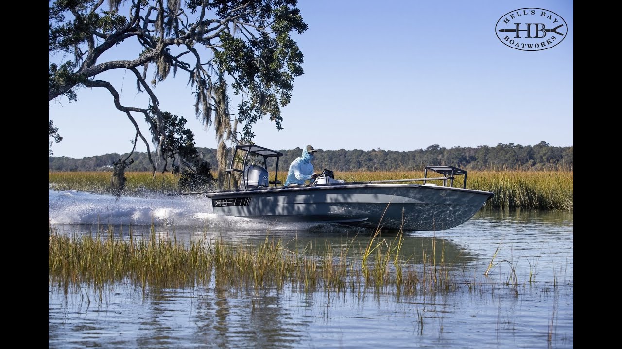 Hell's Bay Orvis Edition Skiff in action