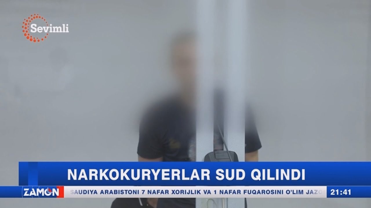 Narkokuryerlar sud qilindi (Toshkent)