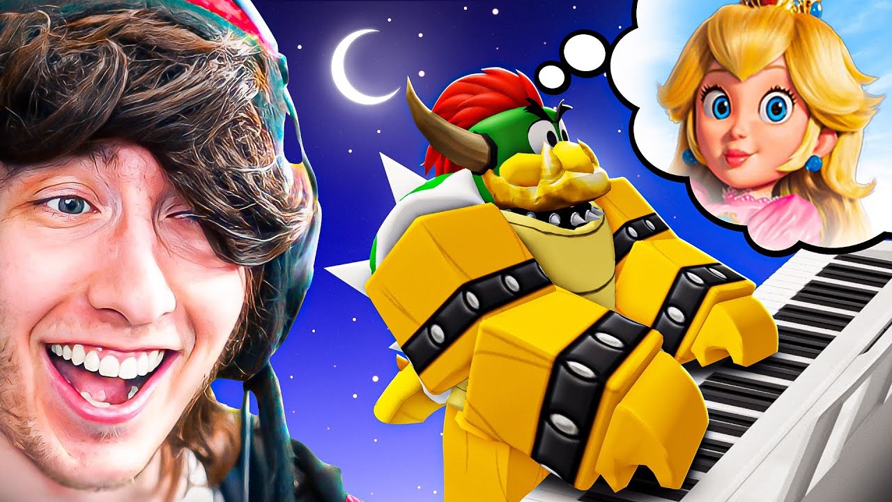 KreekCraft Plays CURSED Roblox Mario