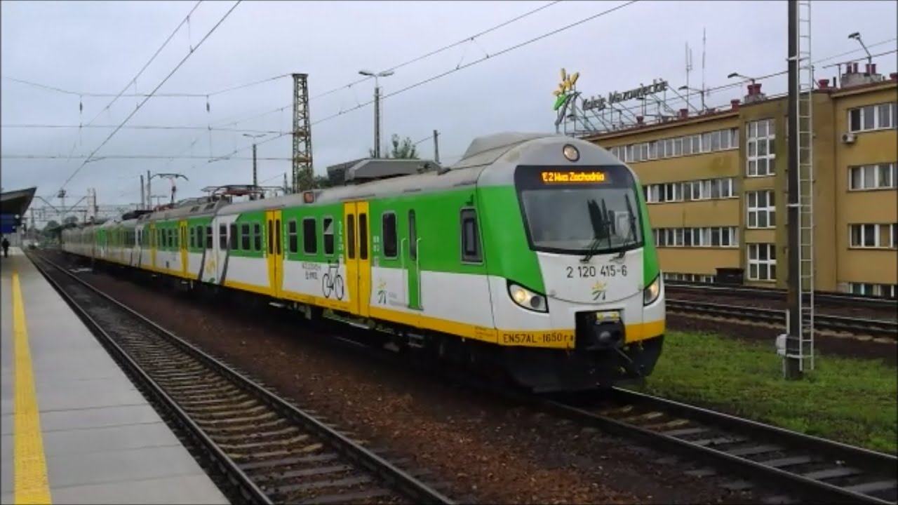 Koleje Mazowieckie - Tabor 2015 - Seria EN57 i jej modyfikacje