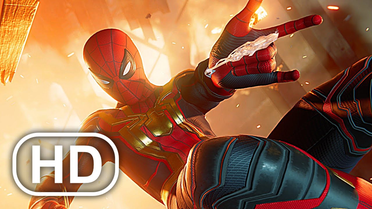 Spider-Man Saves Aunt May From Dying Scene - Spider-Man No Way Home Movie Suit