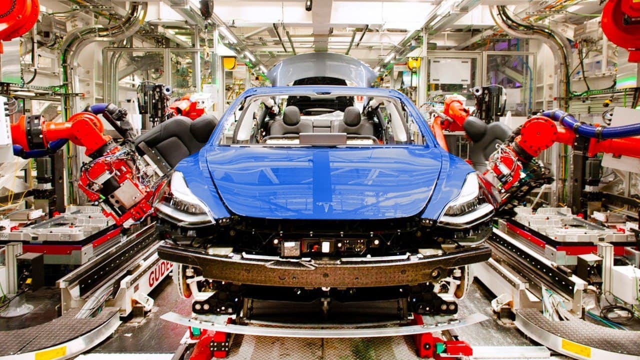 Tesla Production At Giga Shanghai &ndash; Fully Robotic?
