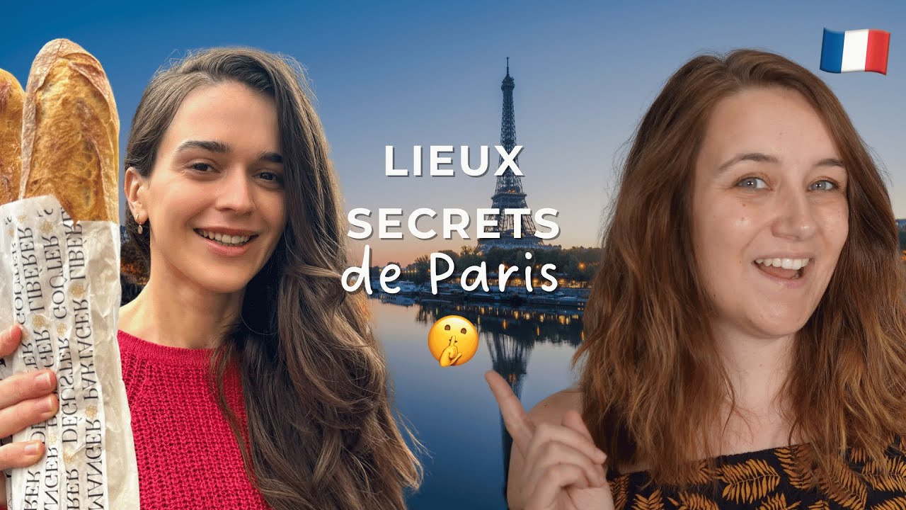 Découvre les ENDROITS les PLUS SECRETS de Paris ! Avec @LucileHR