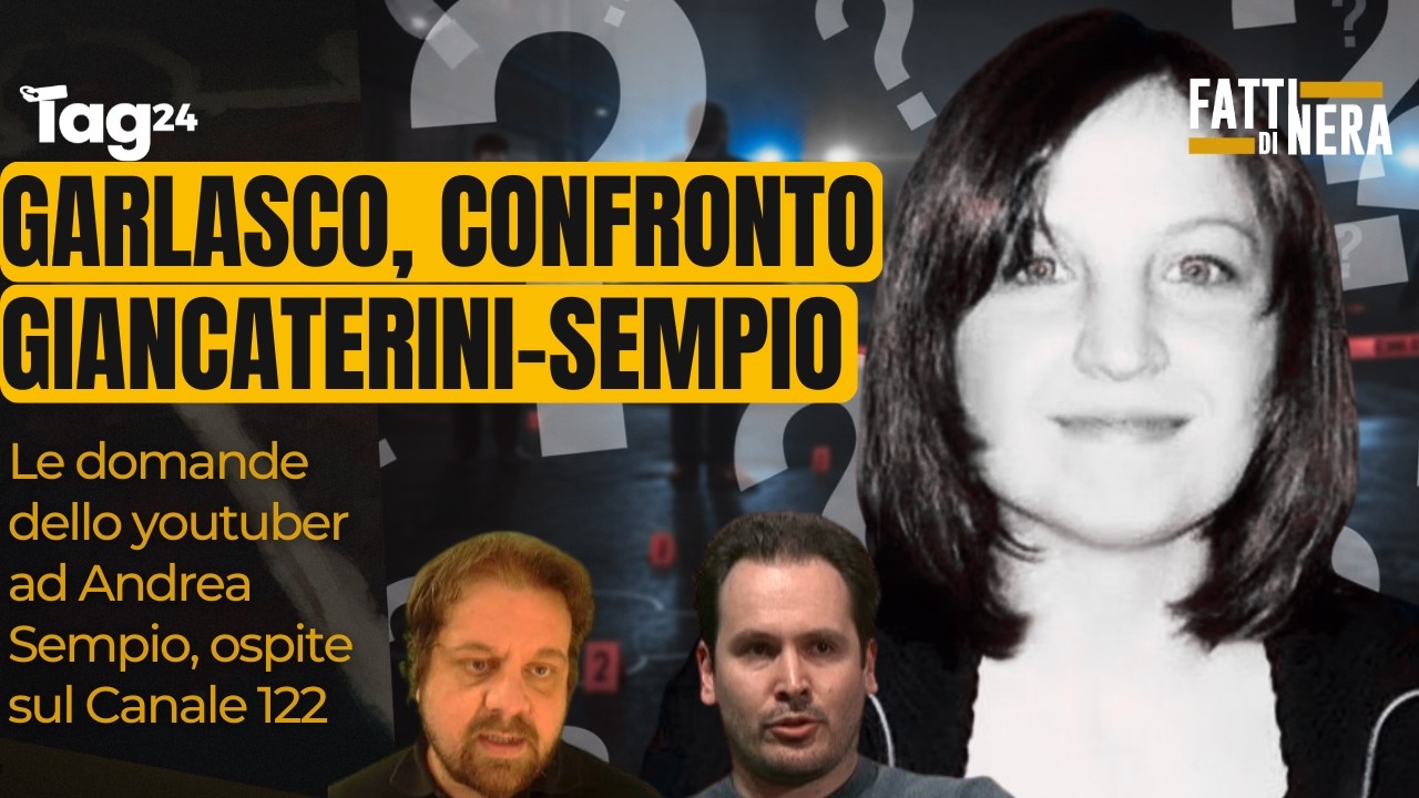 Garlasco, confronto tra Fabrizio Giancaterini (Gianca net) e Andrea Sempio