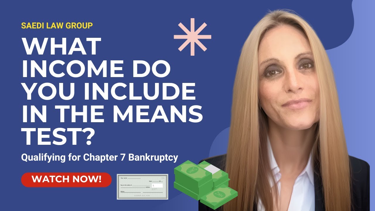 Understanding the Bankruptcy Means Test: What Income Counts? 📊💰