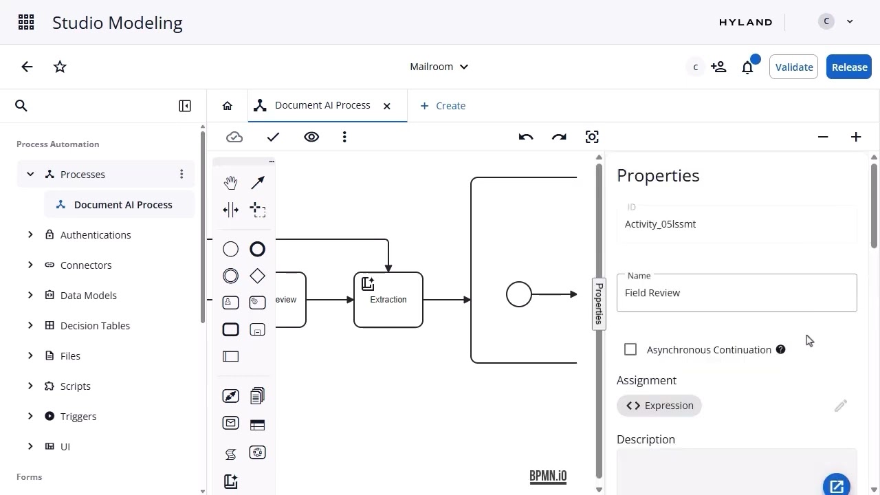 DEMO: Hyland IDP -  Building A Process