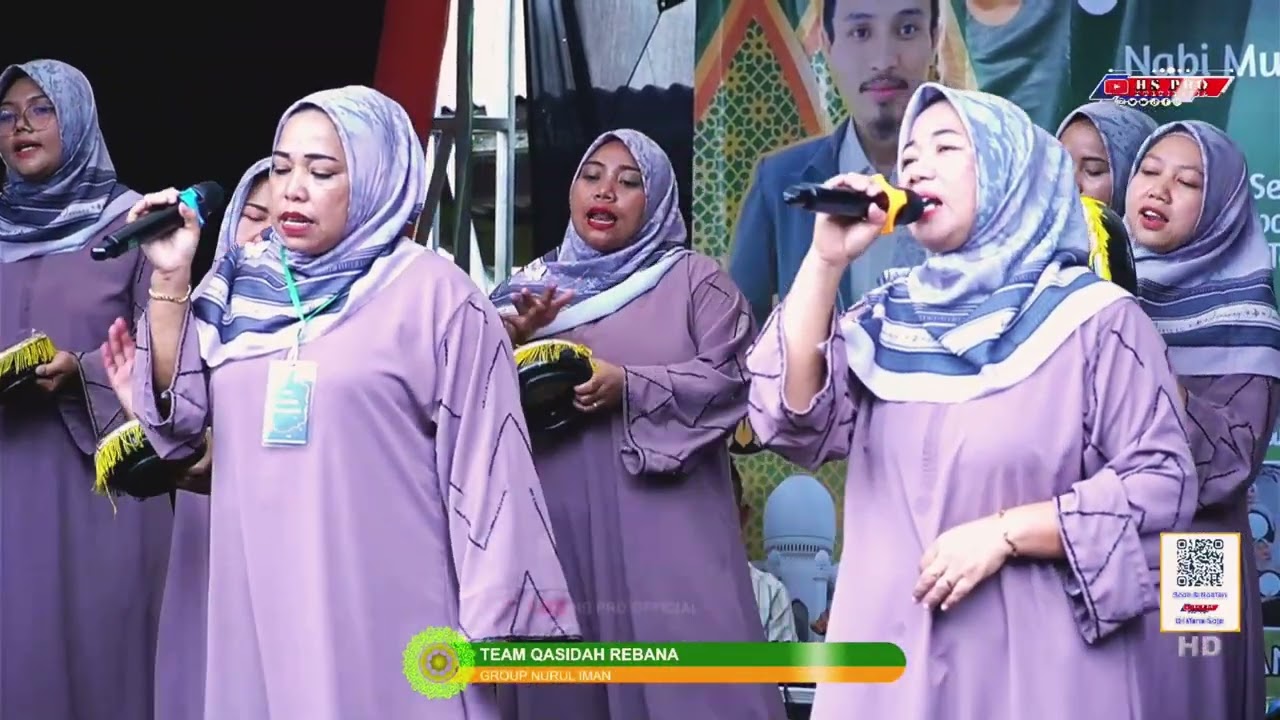 REBANA JUARA 4 TEAM QASIDAH NURUL IMAN RT 04