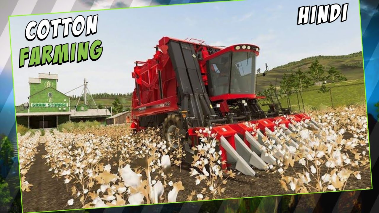 [DAY 7] COTTON FARMING IN Farming Simulator 23 Hindi Gameplay| #farmingsimulator23