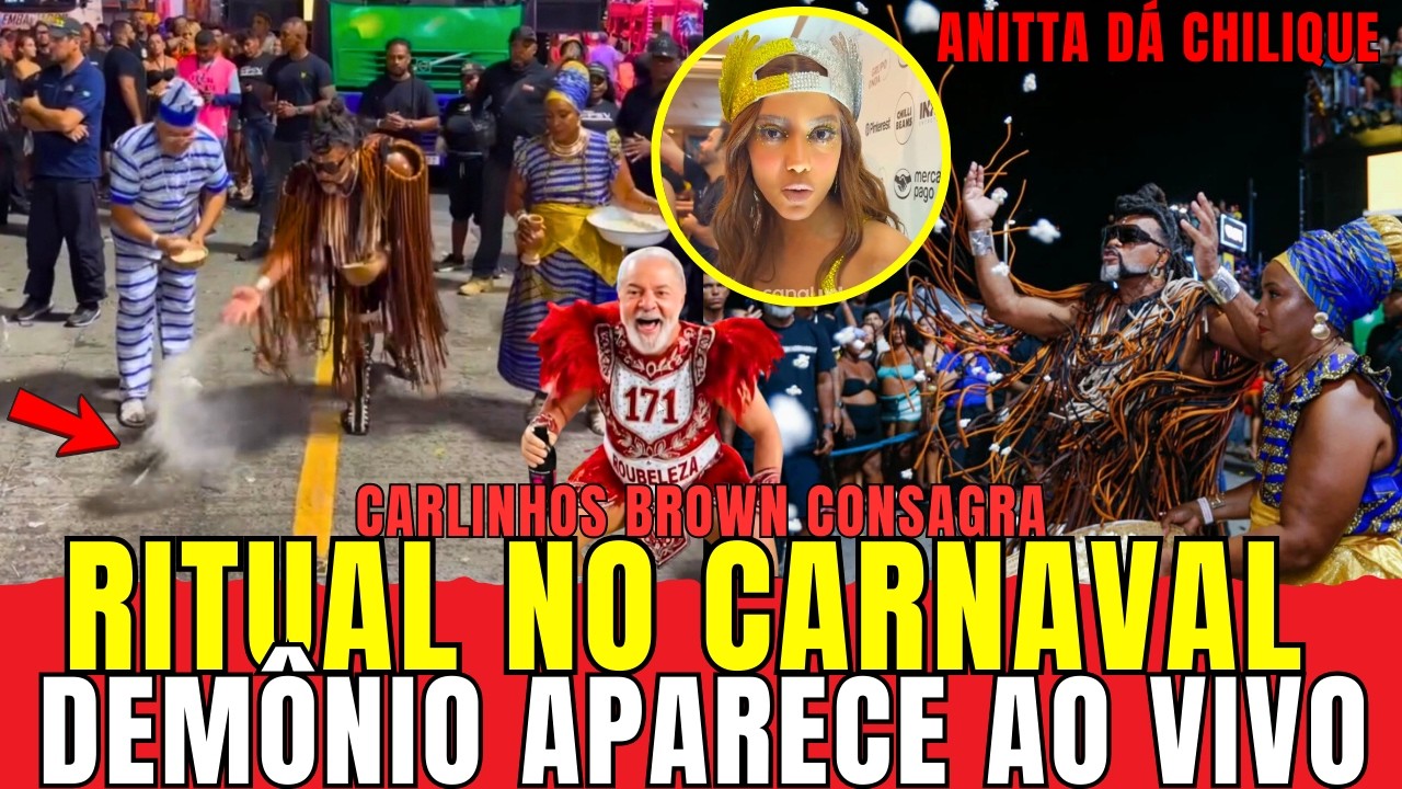 RITUAL SATÂNICO NA ABERTURA DO CARNAVAL 2026 É CHOCANTE E DE ARREPIAR - ANITTA ZOMBA DE MISSIONÁRIOS