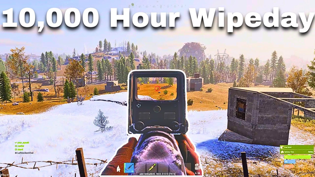 The 10,000+ Hour Quad Wipeday - Rust Console