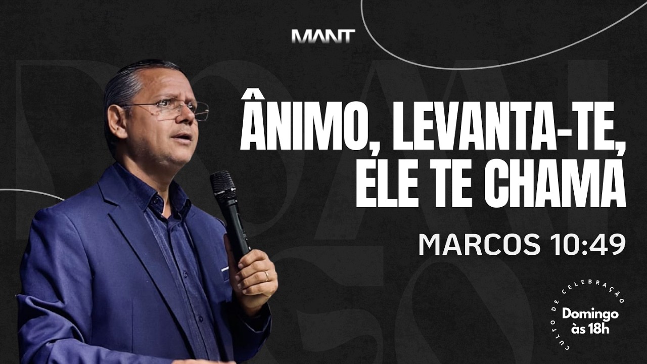 CULTO DE SANTA CEIA I ÂNIMO. LEVANTA-TE, ELE TE CHAMA I BP. VANDERLEY LIMA I 01/03/2026