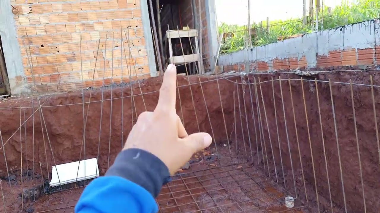 PISCINA 3 x 6 ferragem estrutural