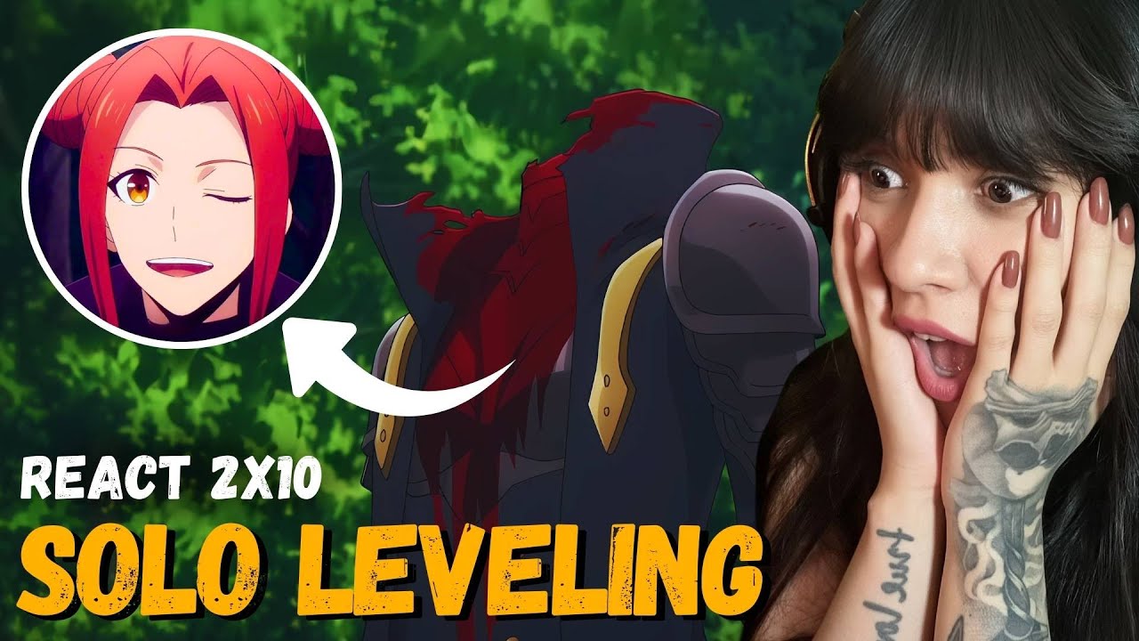 [REACT] SOLO LEVELING É BRUTAL DEMAIS! Solo Leveling Temporada 2  Ep 10