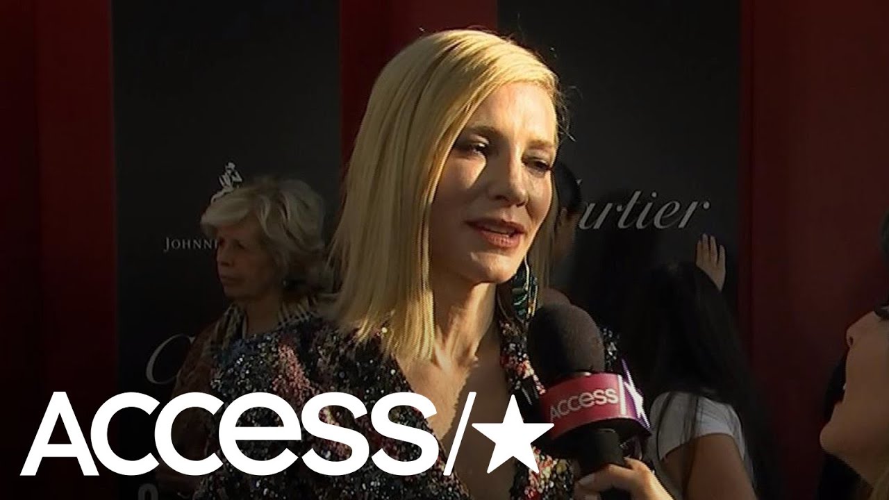 Cate Blanchett On Her Wildly Off-The-Rails Interview With Sarah Paulson: 'She's Hilarious!' | Access