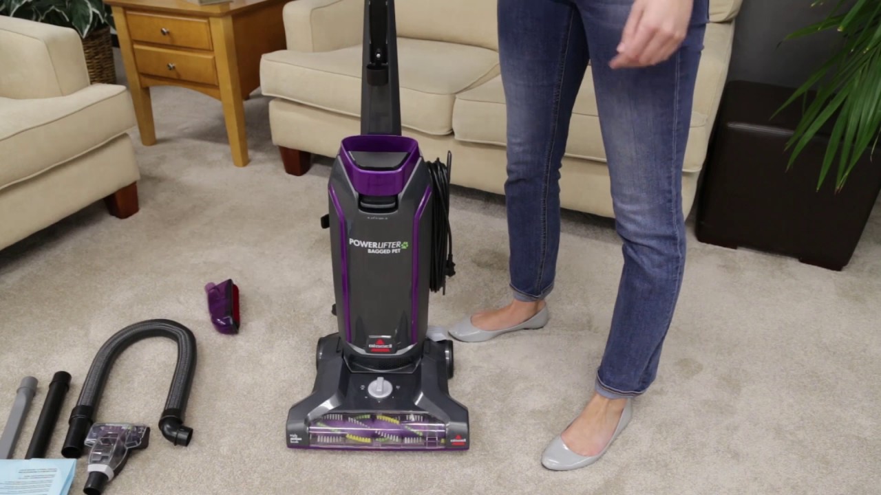 How to Assemble the PowerLifter Pet Bagged  Upright Vacuum | BISSELL