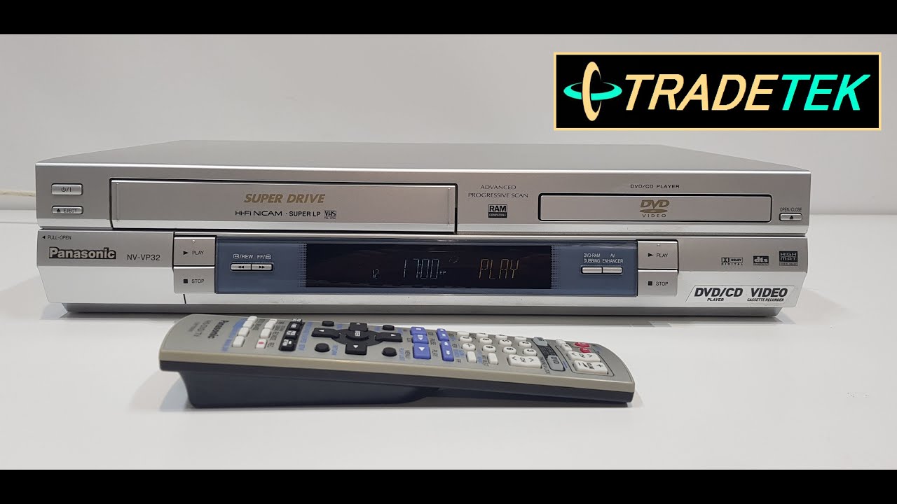 Panasonic NV-VP32 DVD/VCR Combo Drive - First Look & Demo!