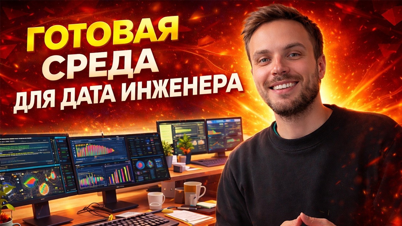 Готовая среда для Дата Инженера! | Собери свой пет-проект тут