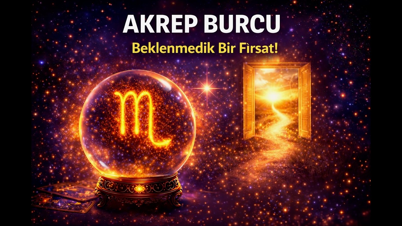🔮 AKREP BURCU ♏ “Beklenmedik Bir Fırsat!” ✨
