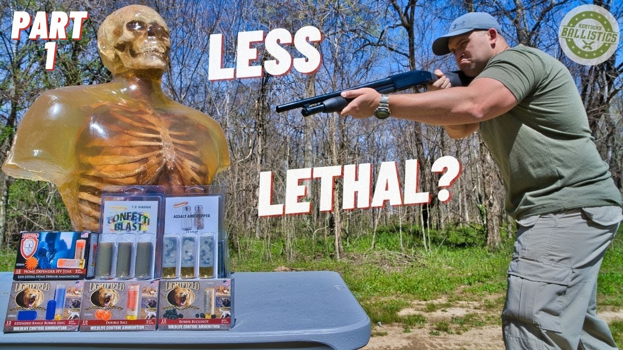 How Lethal Are Less Lethal Rounds ??? (Part 1)