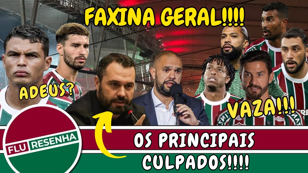 2026 COME&Ccedil;A AGORA! SE O FLUMINENSE QUER CONQUISTAR T&Iacute;TULOS, PRECISA FAZER UMA LIMPA NO ELENCO!