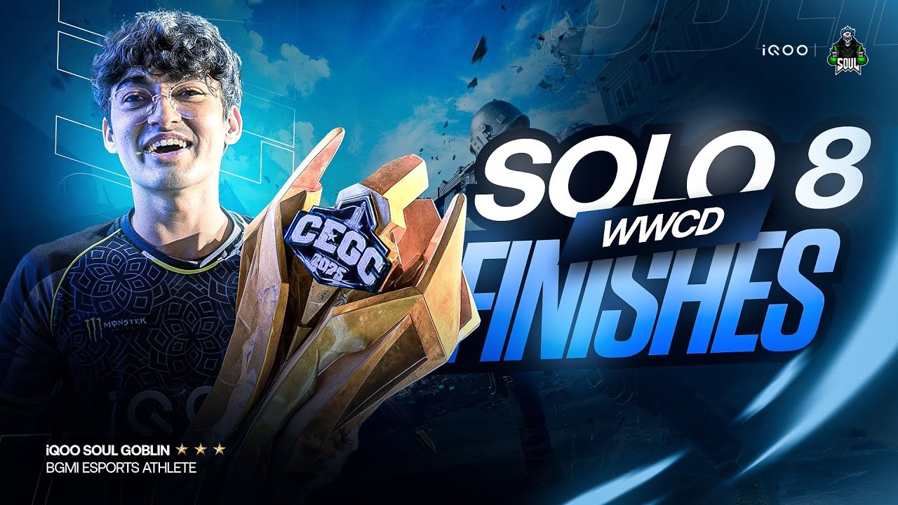 17 Finishes CD | Solo 8 finishes BGMI!🚀
