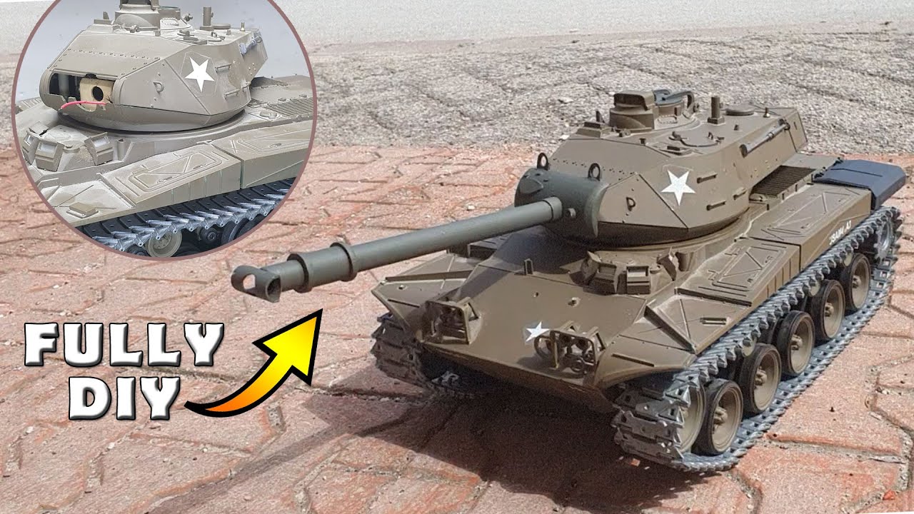 Completely handmade barrel! - RC Tank Namlusu Yaptım!