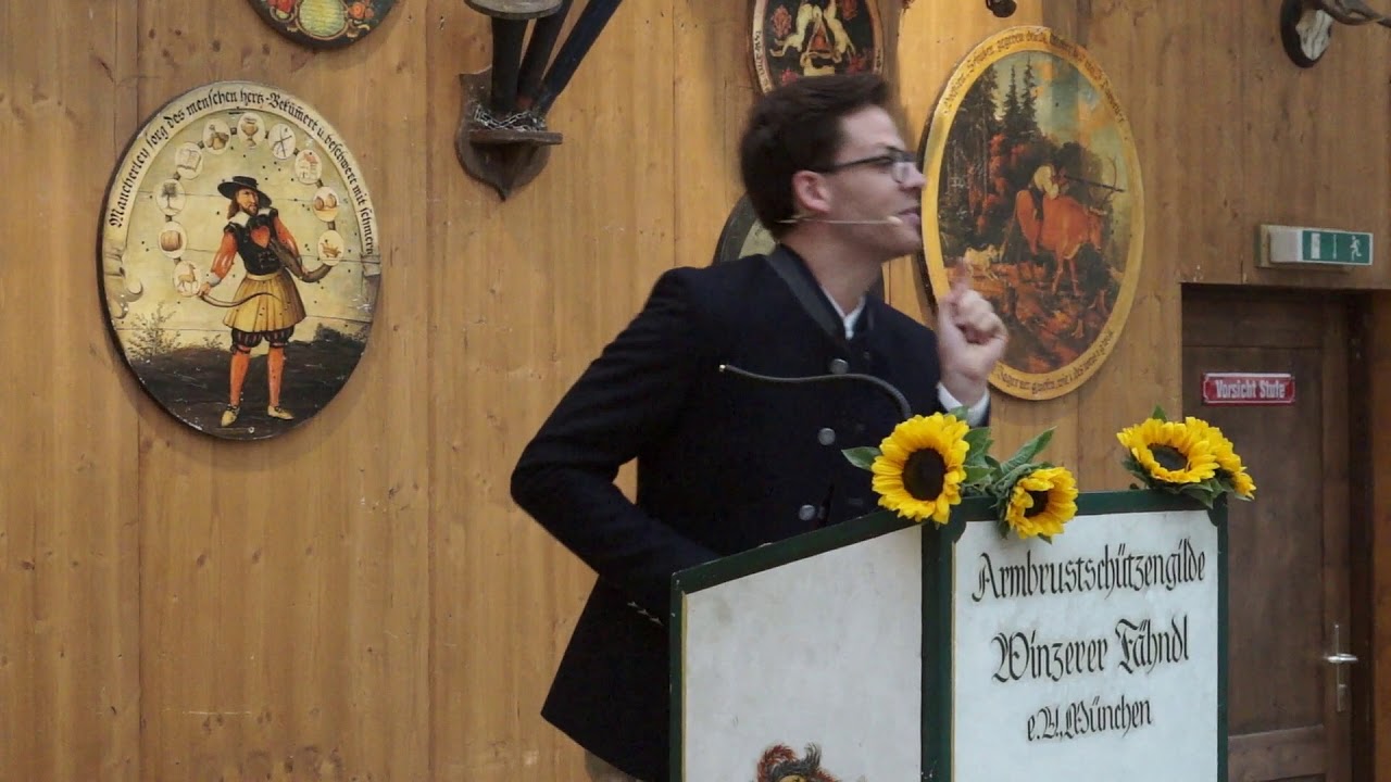Martin Frank @ Präsentation des offiziellen Oktoberfest Maßkrugs 2018 - Teil 1