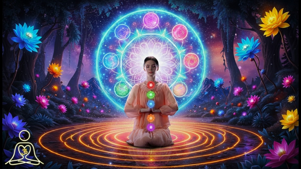 El Cuerpo Limpia Todo lo que Te Drena | Elimina Todos los Bloqueos | Sanación de los 7 Chakras