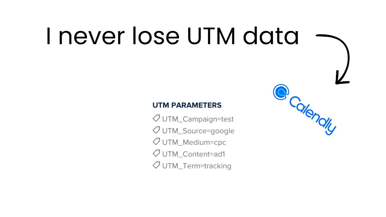 Track UTM data with Calendly schedule (Easy Setup)