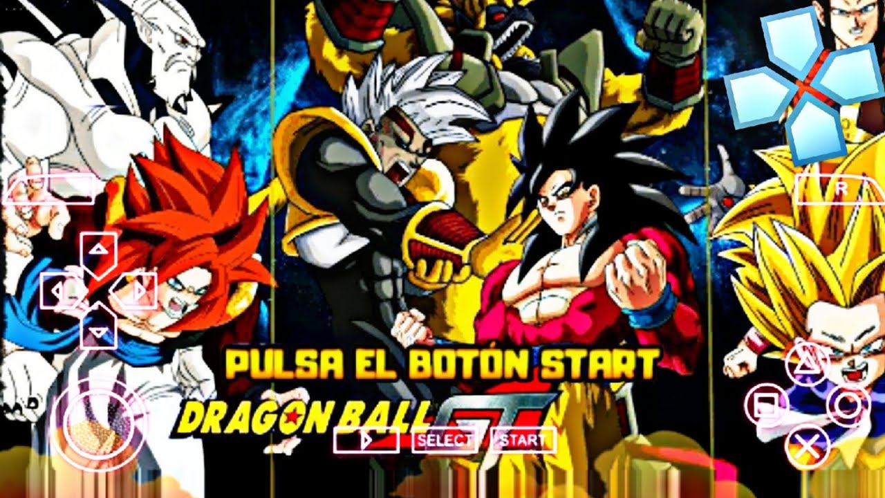 DBZ TTT MOD DRAGON BALL GT TEXTURE BT3 E BT4 PARA (PSP) 2026