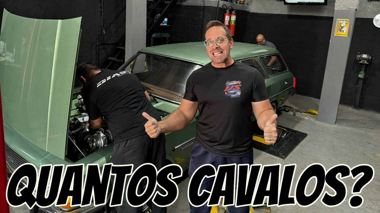 QUANTO CAVALOS TEM UMA CARAVAN 4CIL TURBO COM MOTOR ORIGINAL!