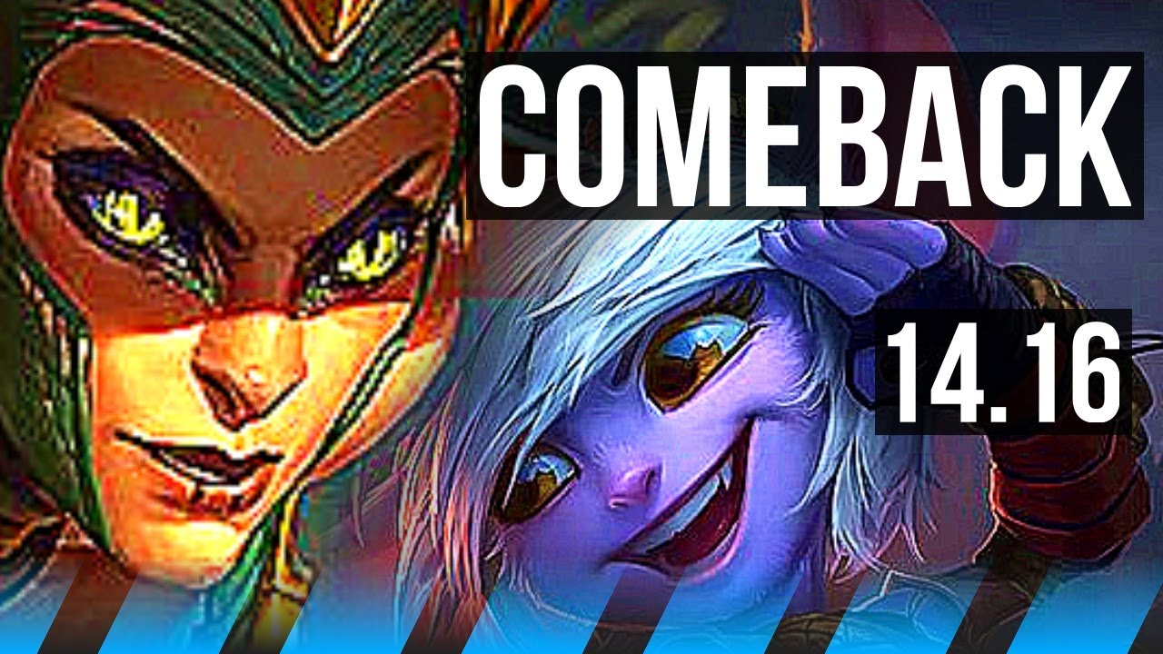 CASSIOPEIA vs TRISTANA (MID) | Comeback, 6 solo kills, 700+ games | EUW Grandmaster | 14.16