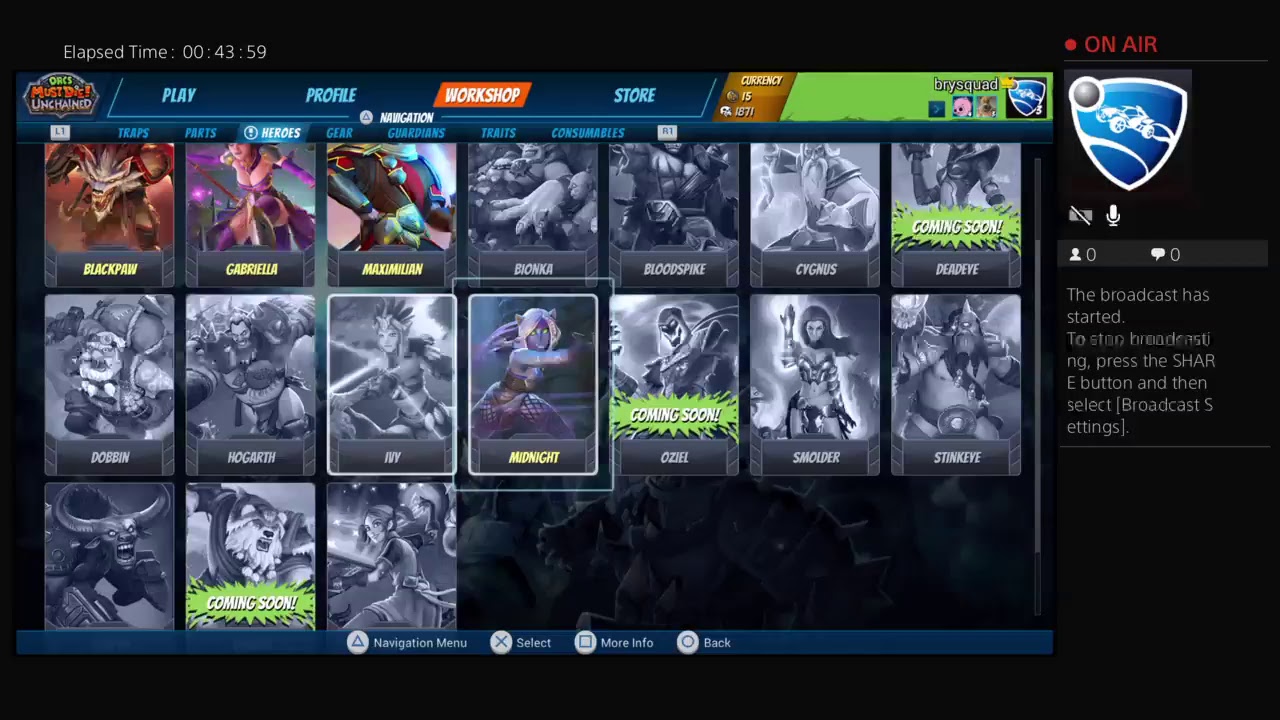 brysquad's Live PS4 Broadcast
