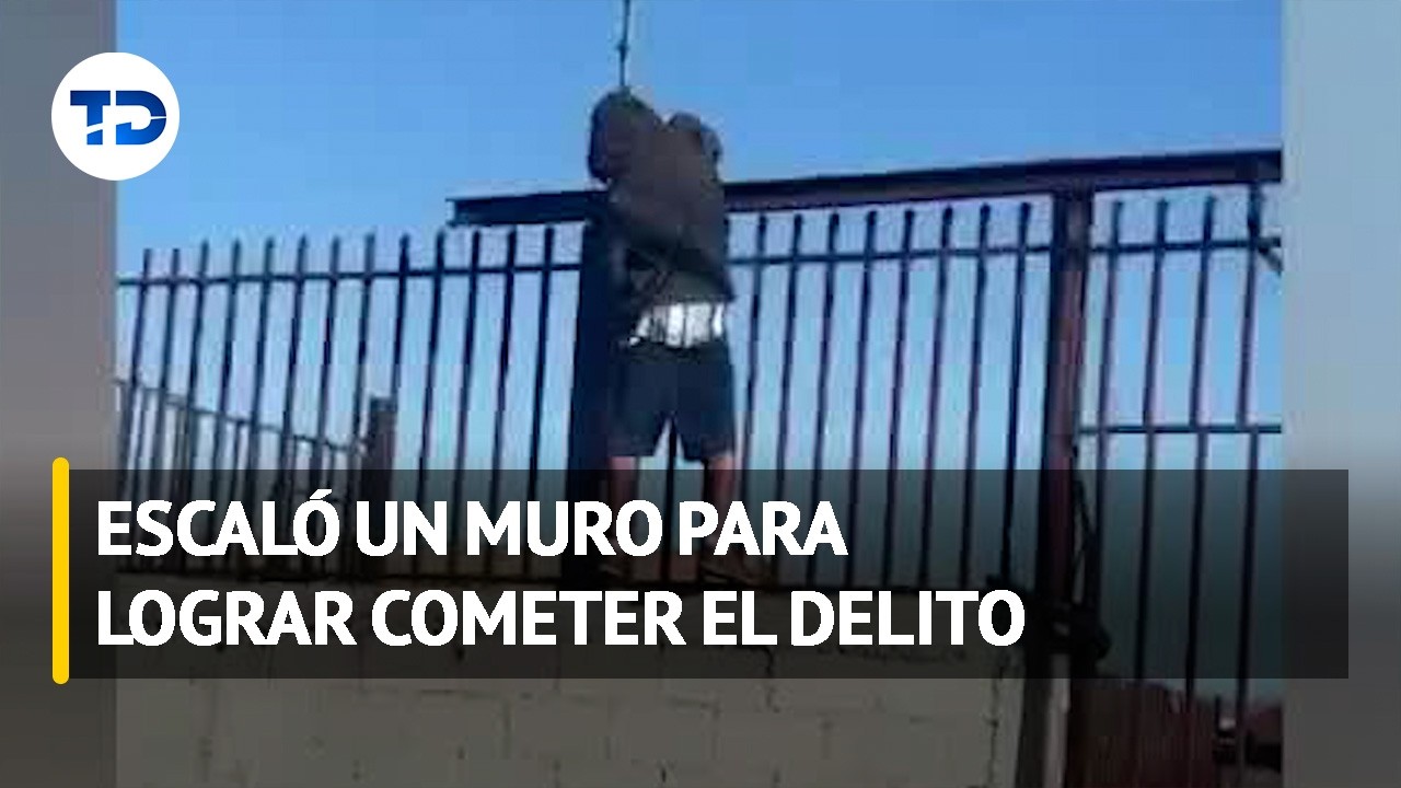 Hombre roba cámara de seguridad en Alajuela | VIDEO