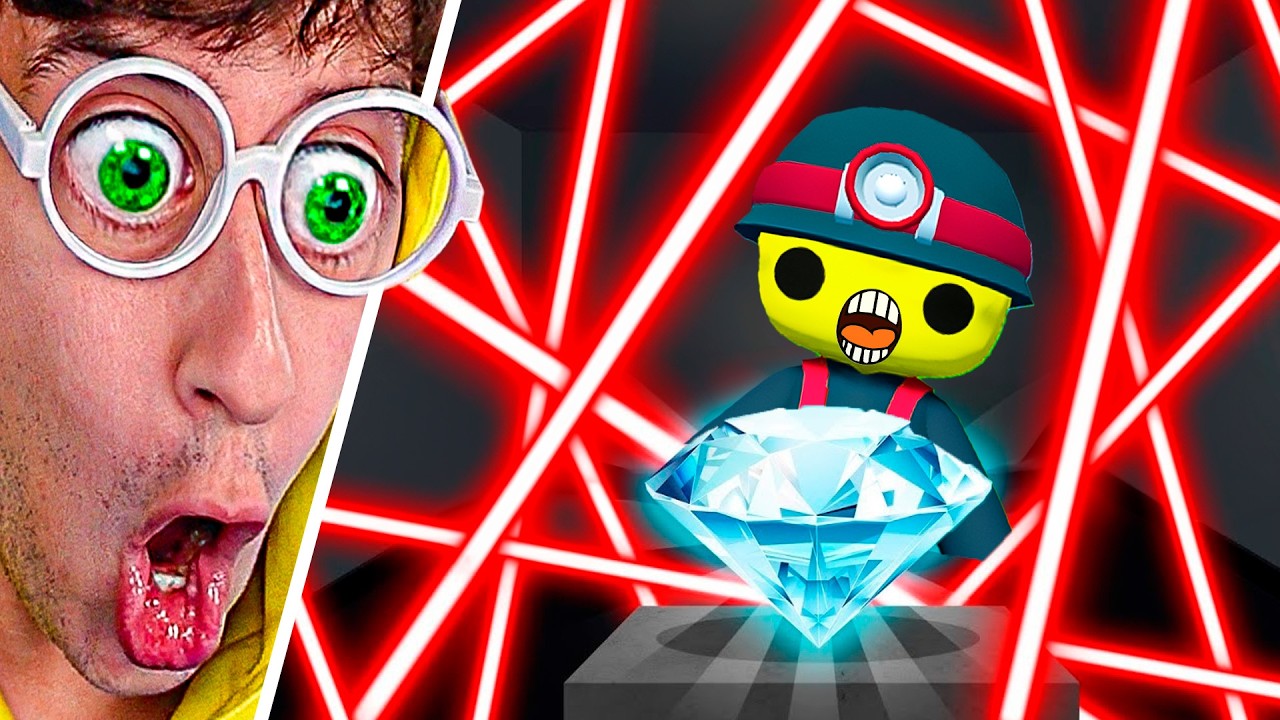 Robo Diamante Millonario 🤑💎!! (imposible 👮🏻‍♂️🚨) - Wobbly Life  #331