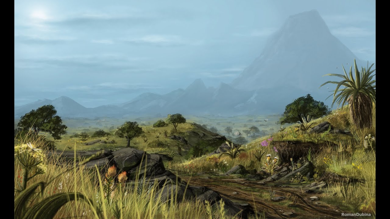 OpenMW Morrowind 2020 Distant Land + Grass mod + SHADERS/ West Gash / 1440p 60 FPS
