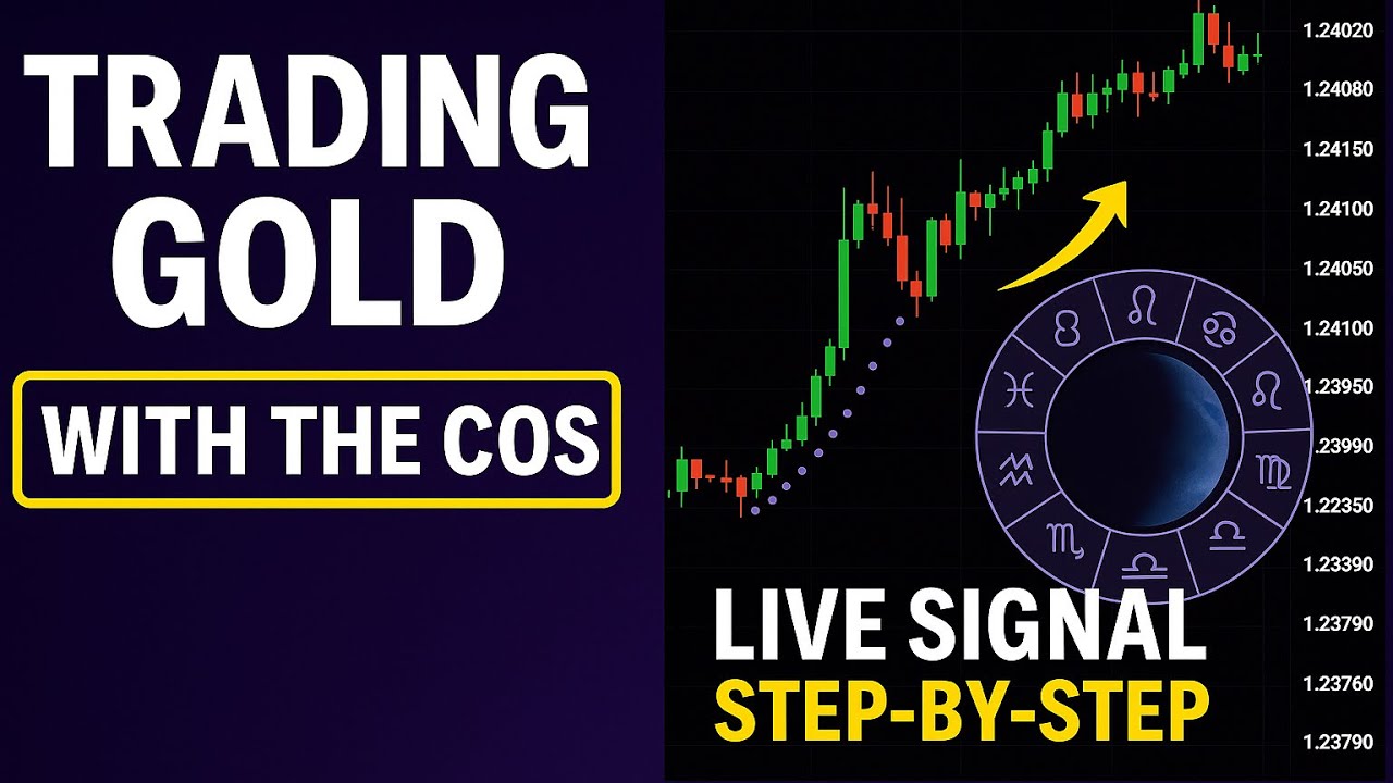 Live Gold Trade Using Cosmic Alignment Blueprint | 90% Accurate Signal Explained Step-by-Step