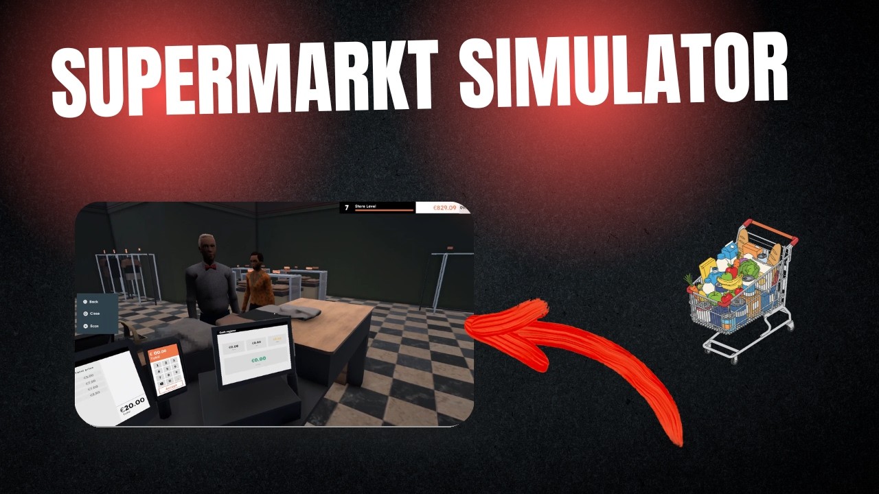 WIR SIND DIE NR 1 😁😁| Supermarkt Simulator Folge 3