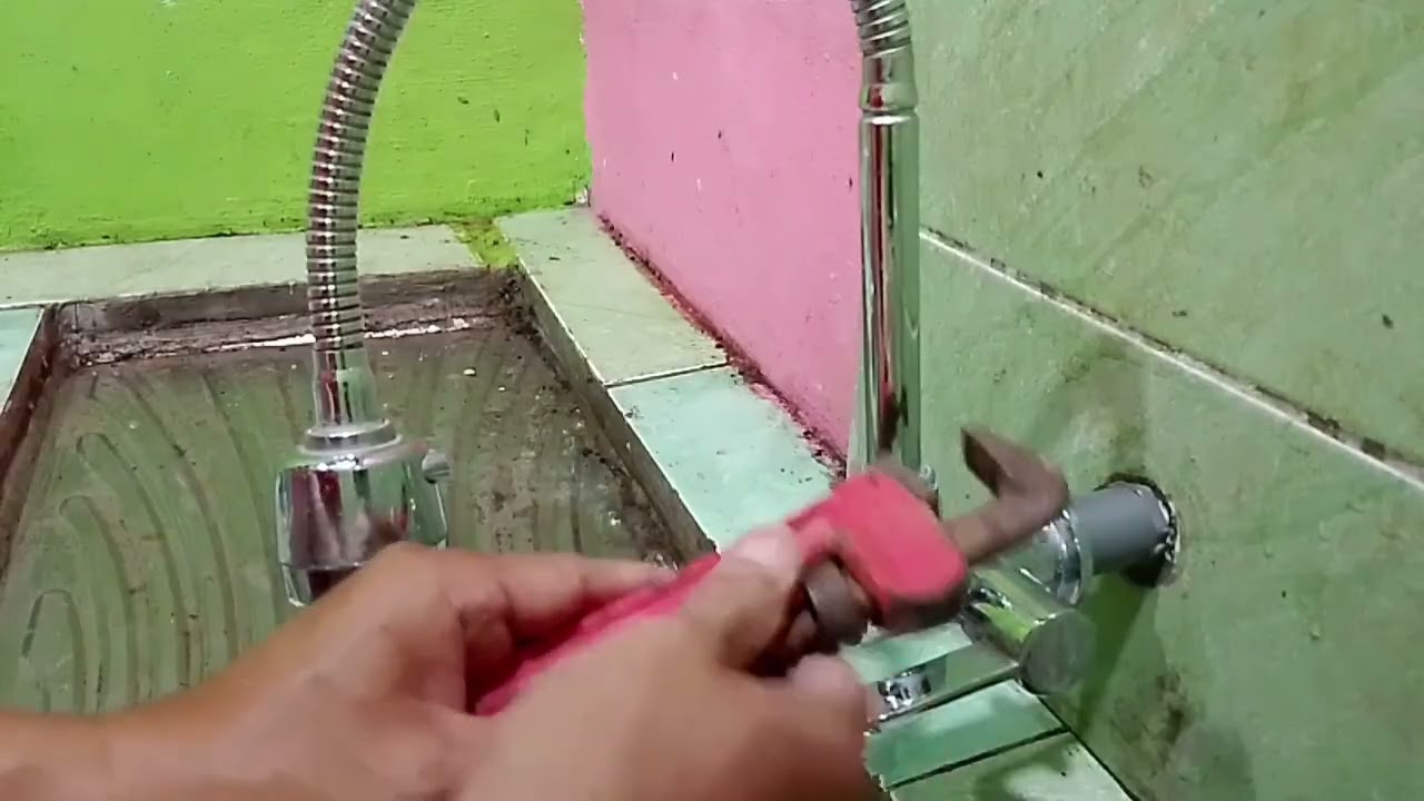 Trikcs mudah cara pasang segala jenis kran air