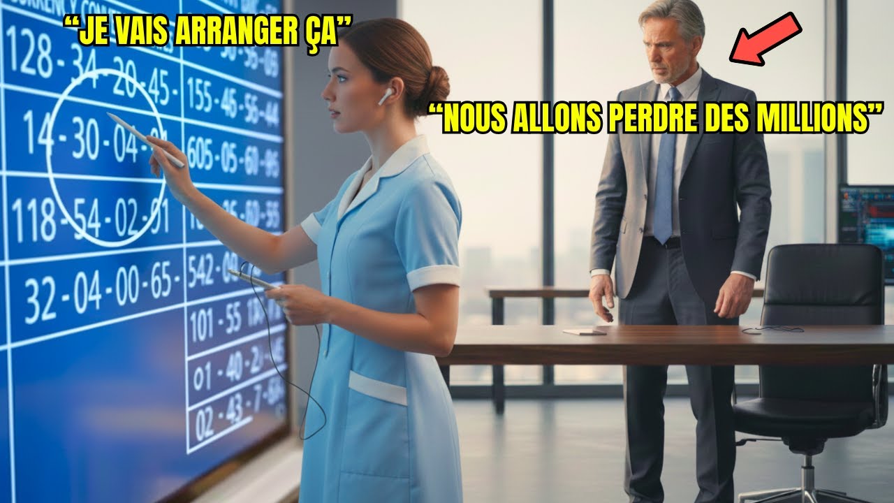 Le site est tombé. « On va perdre des millions », puis la femme de ménage dit : « Je peux. »