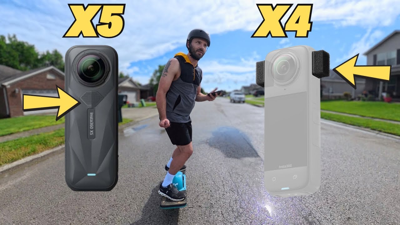 Insta360 X4 vs X5: Wind Noise Showdown